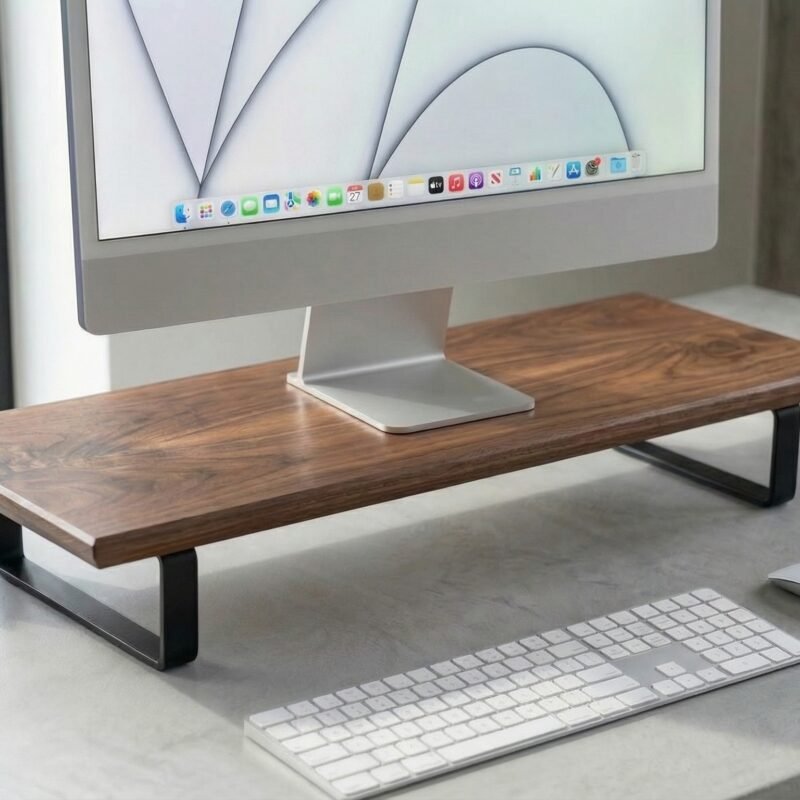 Drewniana Podstawka pod Monitor (Desk Shelf)